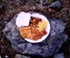 fishing shore lunch on Manitoulin